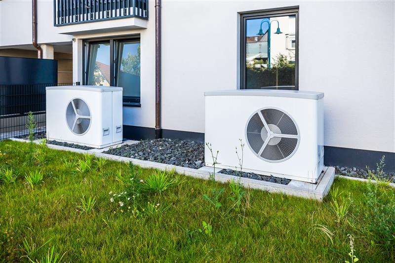 Dizalice topline u dvorištu